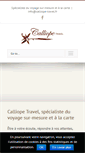 Mobile Screenshot of calliope-travel.fr